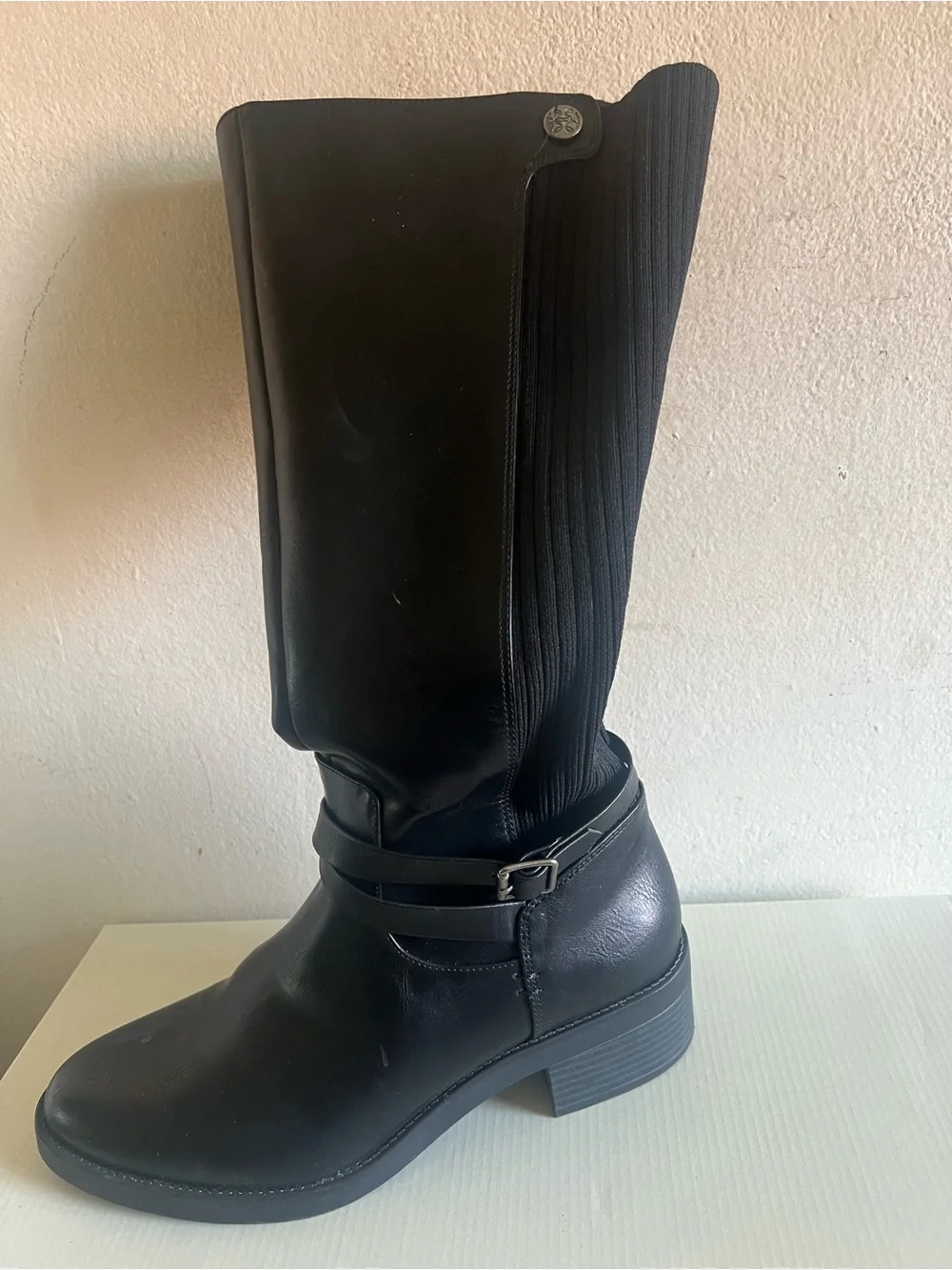 LifeStride Brittany Over-the-Knee Boots in Black